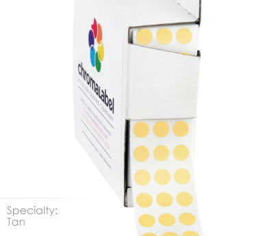 1/4" Permanent Round, Color-Code Dots: 1,000/Box