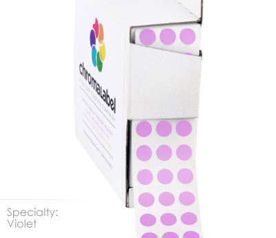 1/4" Permanent Round, Color-Code Dots: 1,000/Box