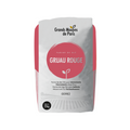 25kg bag of Gruau Rouge T45 viennoiserie wheat flour by Grands Moulins de Paris – premium French flour ideal for croissants, brioche, and fine pastries