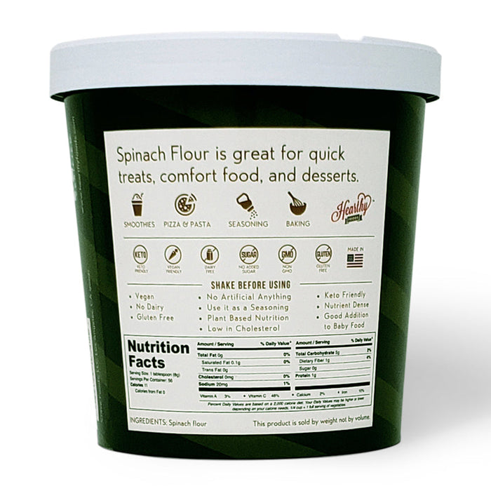 Spinach Flour Super Concentrated 8 oz. contains