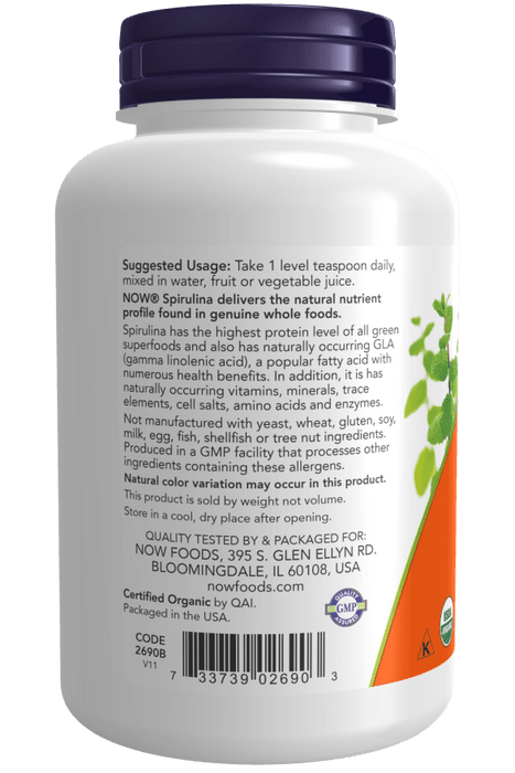Organic Spirulina Powder