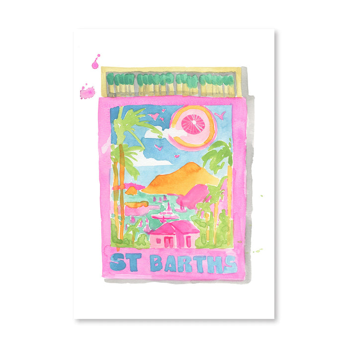 St. Barths Matchbook