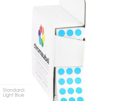 1/4" Permanent Round, Color-Code Dots: 1,000/Box