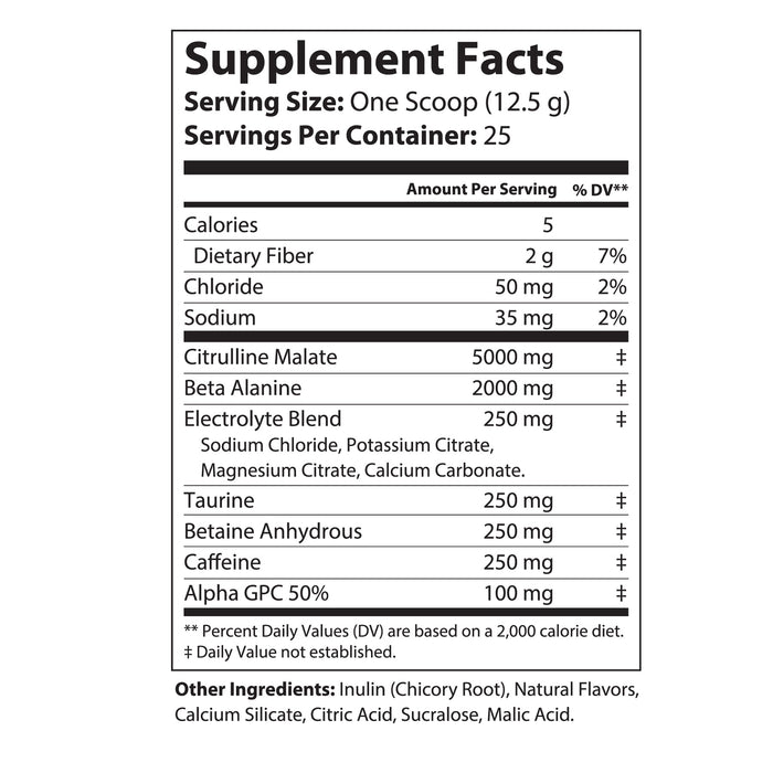 Star Spangled Surge Pre-Workout Energy Powder + Focus Boost & Hydration | Sugar Free