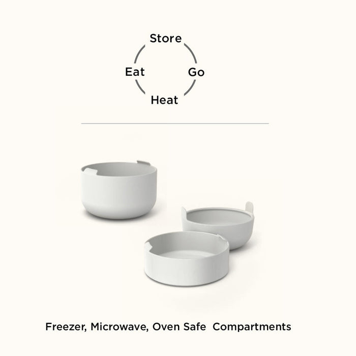 25 oz Lunch Set with heat-safe insert - Smoke