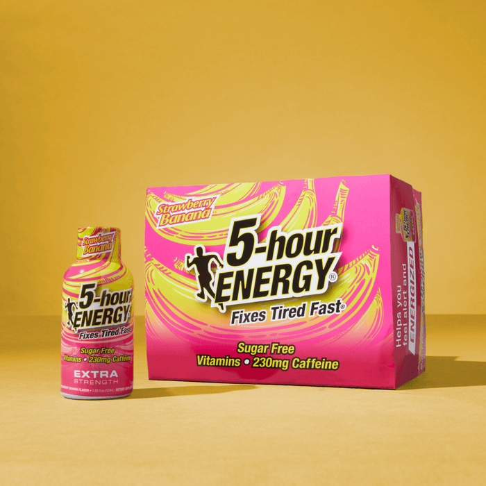 Strawberry Banana Flavor Extra Strength 5-hour ENERGY Shots