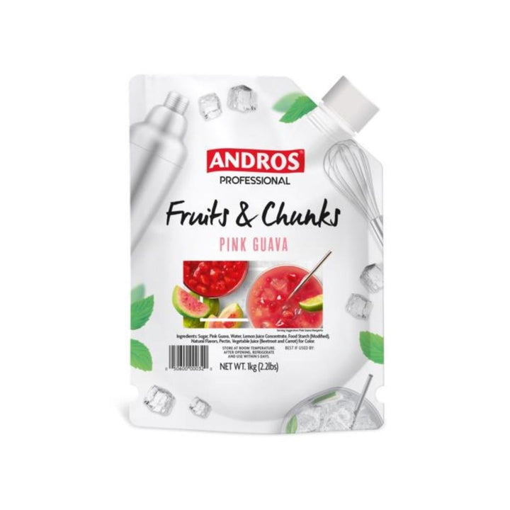 Andros Pink Guava Fruit and Chunks