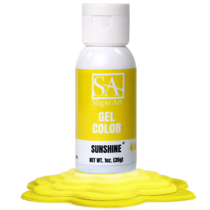 Yellow Gel Food Color