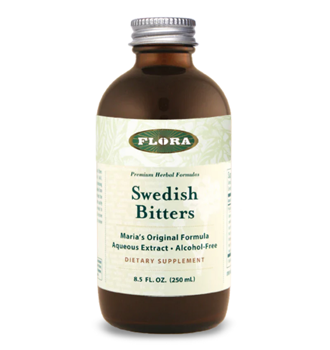 Flora Swedish Bitters NonAlcoholic Digestive Tonic 8.5 Oz — Specialty Food Source