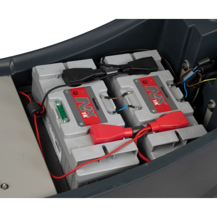 NaceCare TBL 1120/100 Cordless Walk Behind Scrubber – 20", 2 Batteries Included - K-916799-C2B - Commercial Cleaning