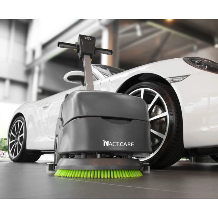 NaceCare 16″ Compact Floor Scrubber with Pad Driver - K-919657