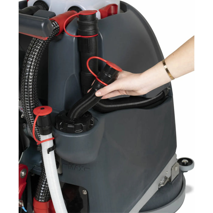 NaceCare TGB 817NX Battery Walk Behind Scrubber – 17" Pad Assist, NX300 System - K-915880-C - Commercial Cleaning