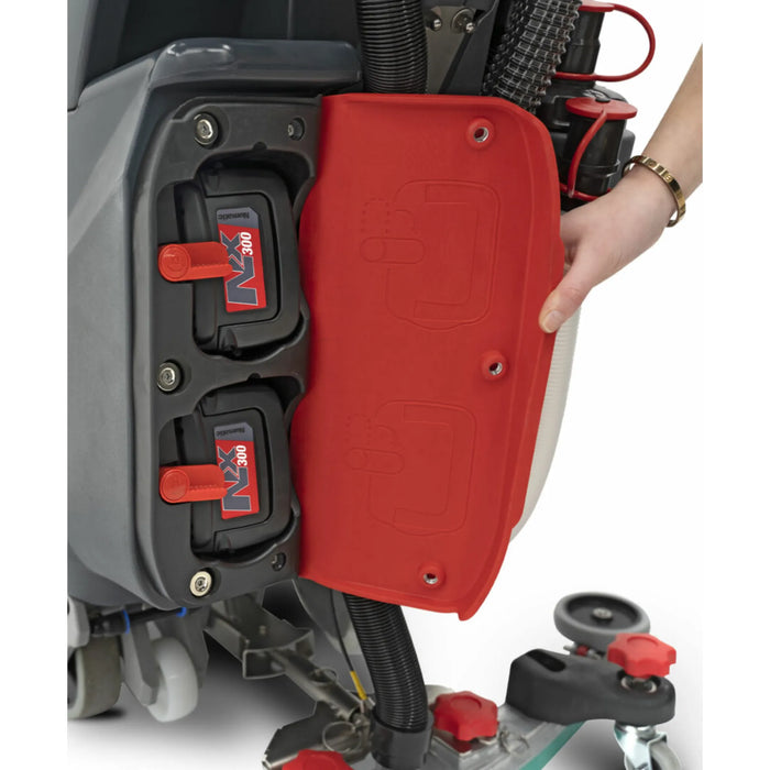 NaceCare TGB 817NX Battery Walk Behind Scrubber – 17" Pad Assist, NX300 System - K-915880-C - Commercial Cleaning