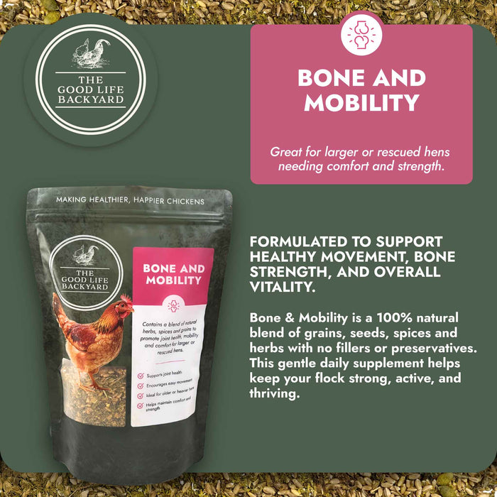 Bone and Mobility – Natural Joint & Bone Support for Chickens