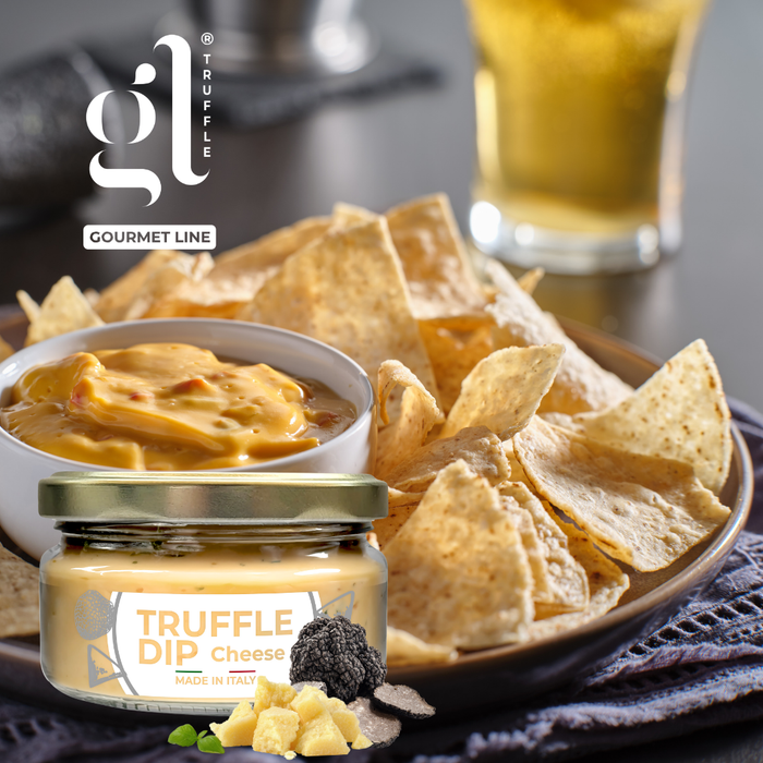 GL Truffle Gourmet & Cheese Dip, Spreadable Gourmet Truffle & Cheese, 7oz