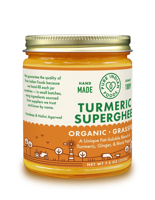 Turmeric Superghee™, Grassfed & Certified Organic - 7.5 oz