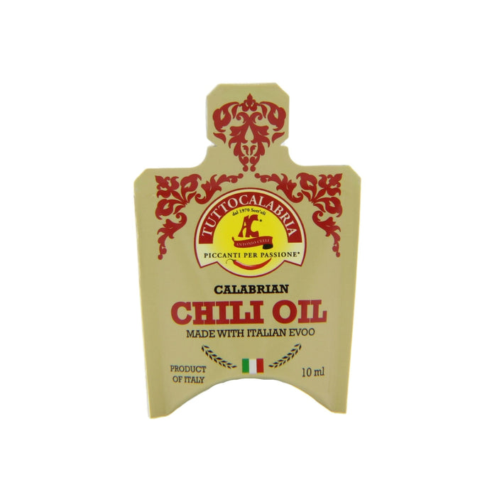 TuttoCalabria Calabrian Chili Pepper Infused Extra Virgin Olive Oil, 24 x 10ml