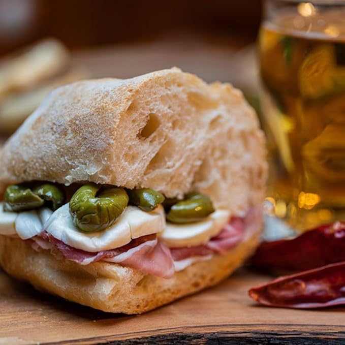 TuttoCalabria Crushed Green Olives with Chili, 16.2 oz