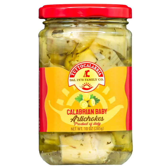 TuttoCalabria, Calabrian Baby Artichokes, 10oz (285g)