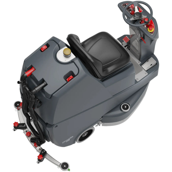 NaceCare TVL 850/300T 26″–34″ Ride-On Scrubber – 6 NX1K Batteries - K-918291-C6B