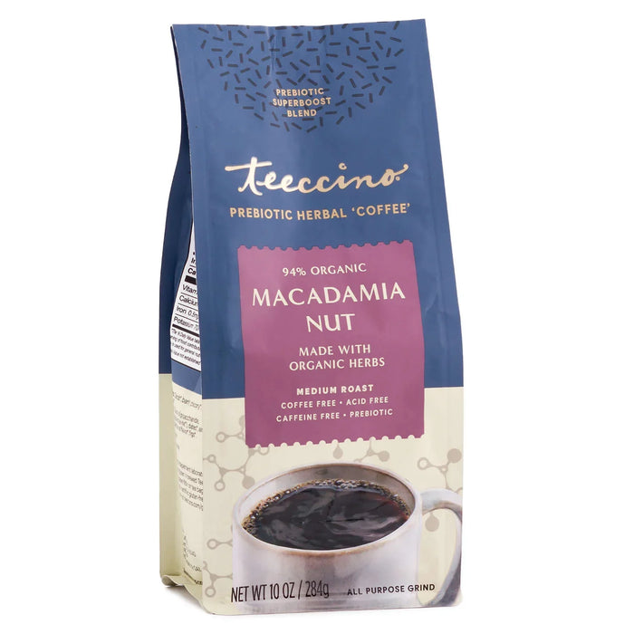 Teeccino - Coffee Macadamia Nut Prebio (Pack of 6-10 Oz)