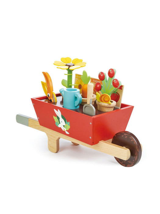 Tender Leaf Toys Garden Wheelbarrow Set