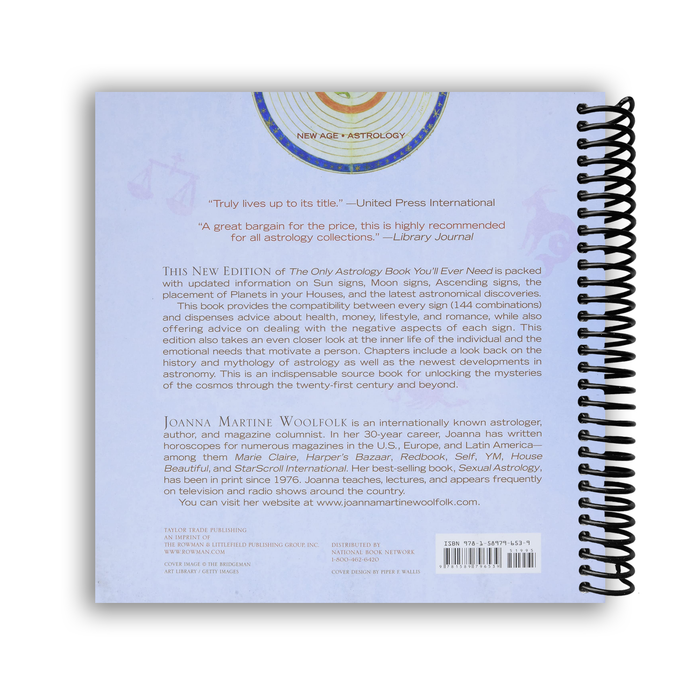 The Only Astrology Book You'll Ever Need (Spiral Bound)