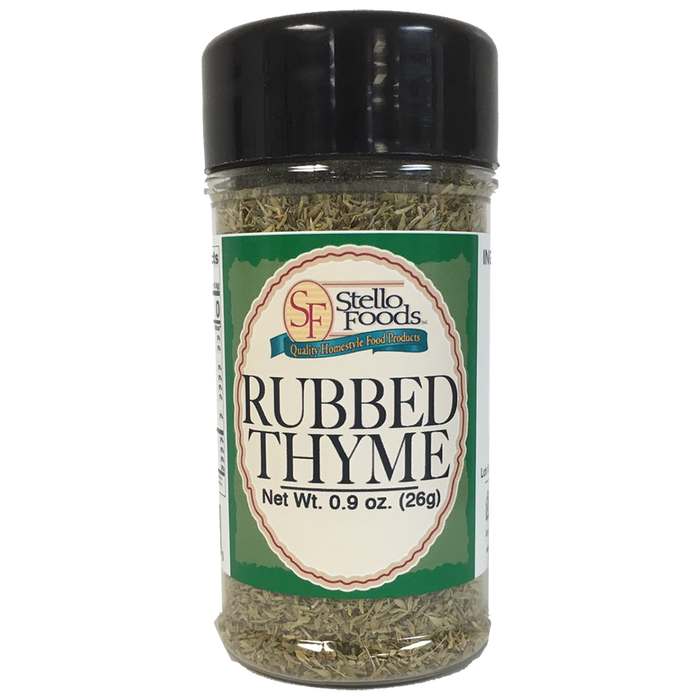 Stello Foods Spices - Thyme - Rubbed .9 oz