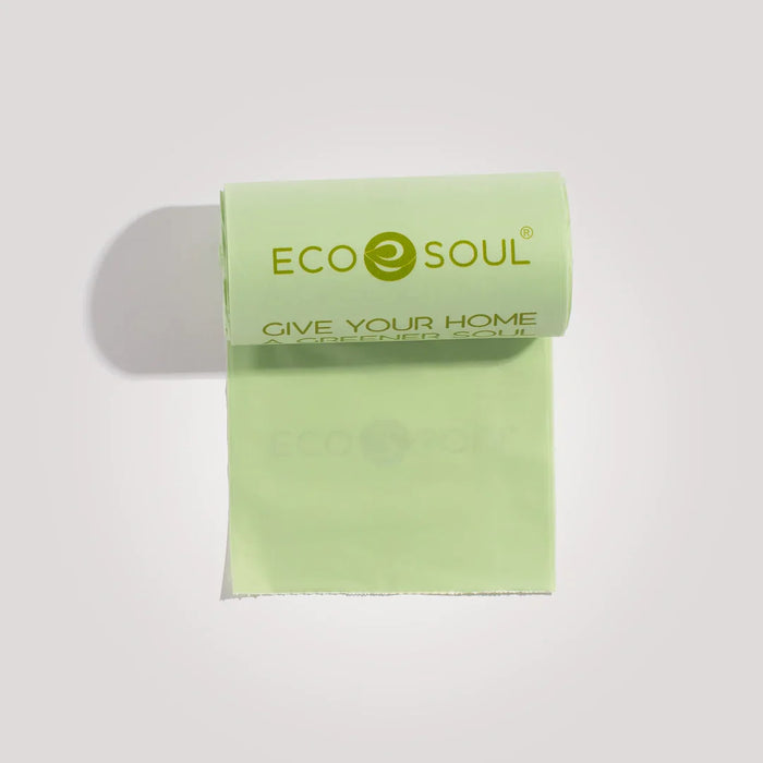 Ecosoul Home Compostable 12-Pack Trash Bags (25 Count Per Bag)