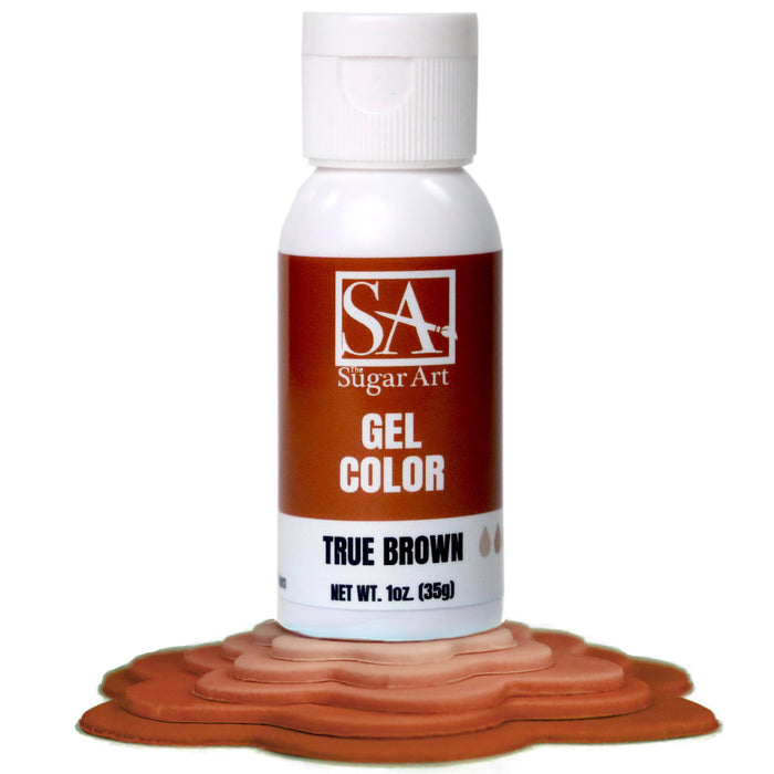 Brown Gel Food Color
