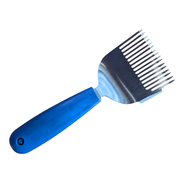 Uncapping Scratcher with Rubber Handle