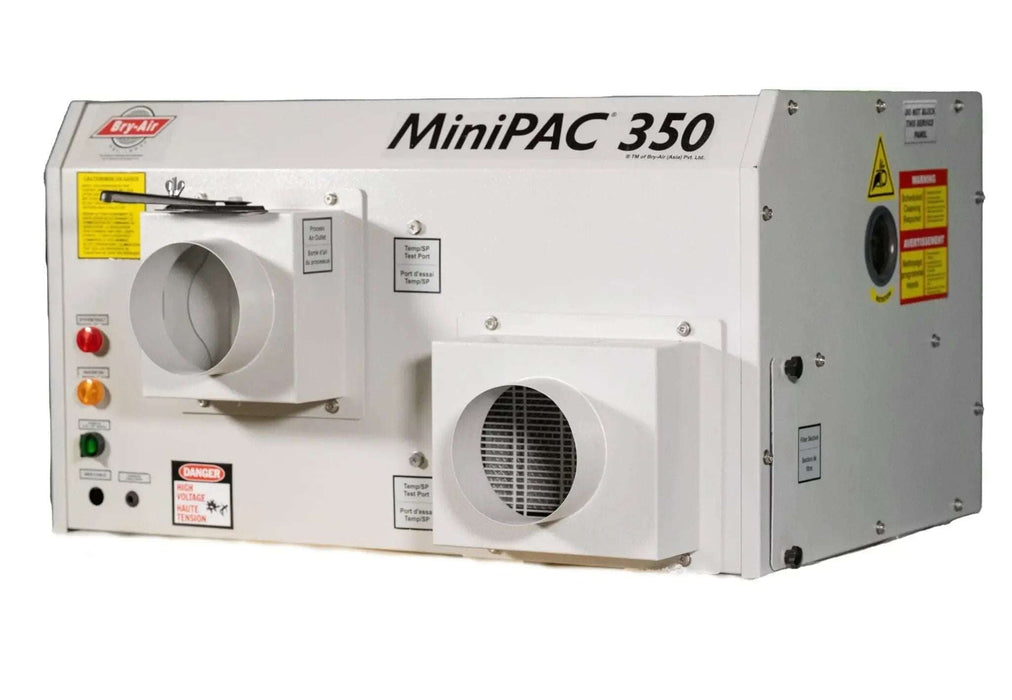 Bry-Air MiniPAC MP-350 - 350 CFM Desiccant Dehumidifier for Industrial Moisture Control
