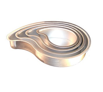 Comma Baking Pan - Aluminum - 14" X 3"