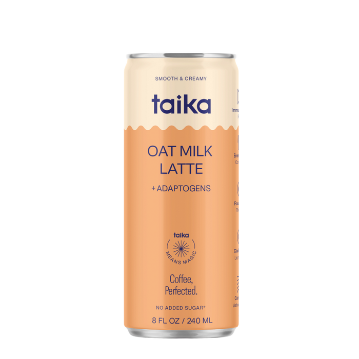 Taika - Coffee Oat Milk Latte (Pack of 12) 8.4 Fl Oz