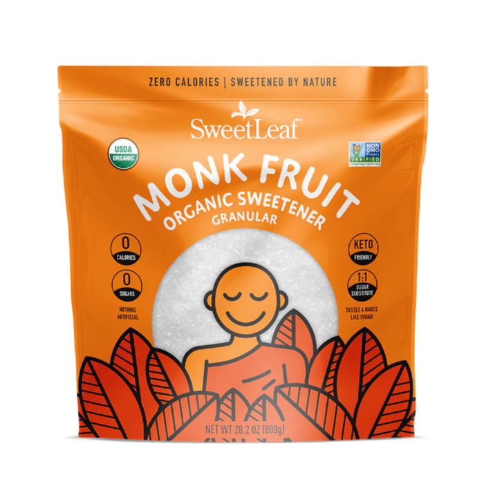Sweet Leaf Monkfruit Granulated Sweetener - 28.2 Oz