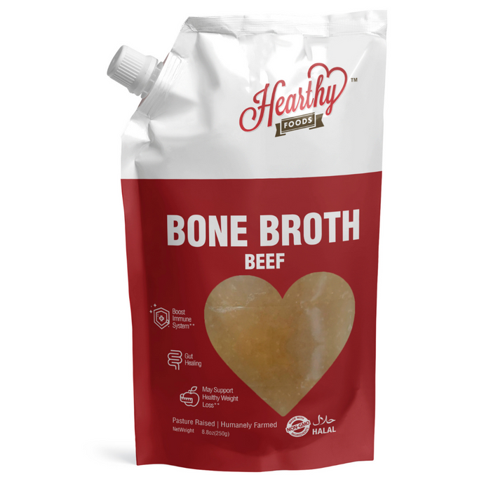 Beef Bone Broth, Keto, Paleo, High in Protein and Collagen