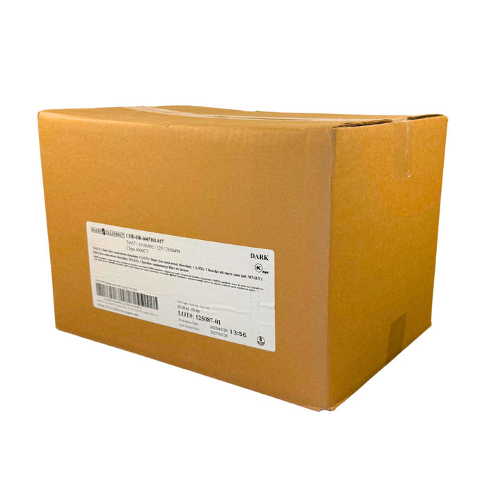 Callebaut 4M Semi-Sweet Chocolate Chips – Dairy-Free, 4,000ct/lb Size - Vegan-Friendly Baking Chips for Cookies, Muffins & Pastry