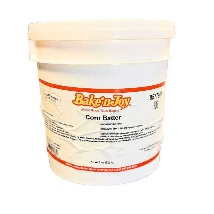Bake’n Joy Corn Muffin Batter - 8 lb Bucket | Ready-to-Bake Premium Corn Muffin Mix