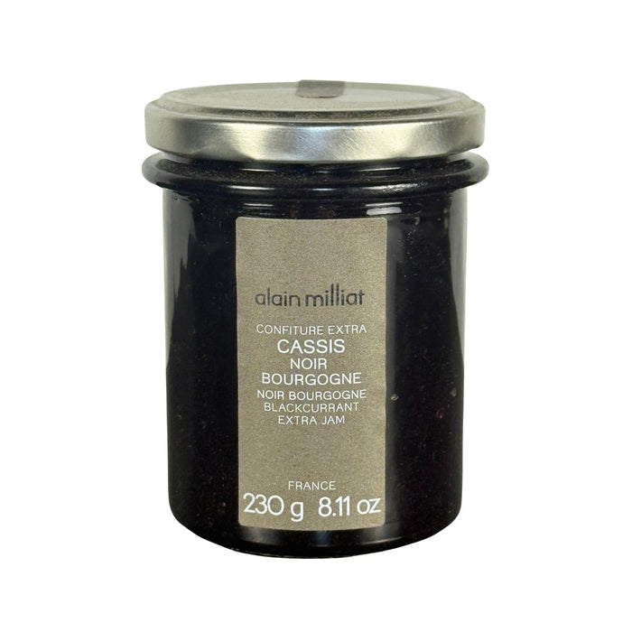 Black Currant Jam – Seedless 230g Jar | Premium French Fruit Preserve
