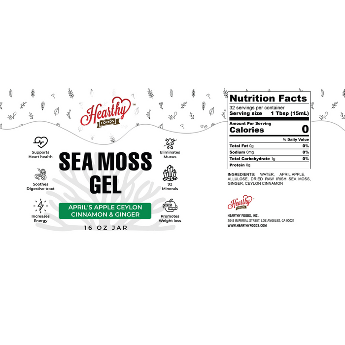 Wildcrafted Sea Moss Gel Raw-Delicious Taste