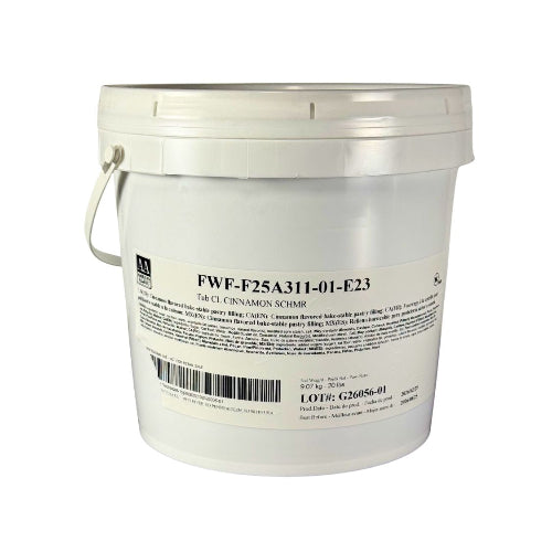 American Almond Cinnamon Schmear | Bake-Stable Pastry Filling for Cinnamon Rolls & Danishes - 20 lb Bulk Pail
