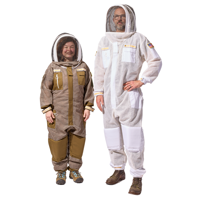 Sting Stopper Professional Ventilated Beekeeping Suit - Beekeeper White