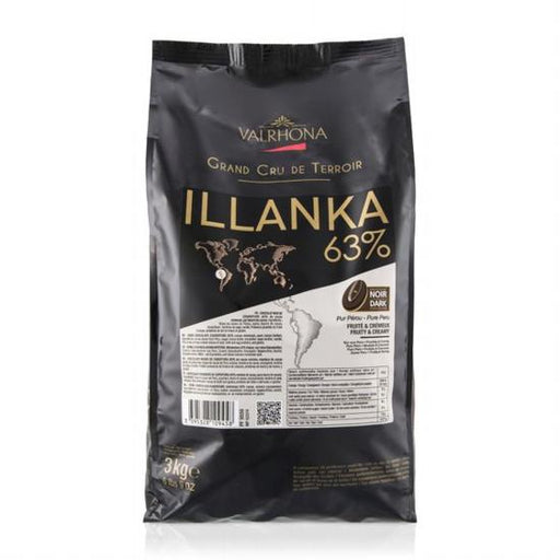 Candy & ChocolateVALRHONA ILLANKA 63% FEVEVALRHONA ILLANKA 63% FEVESpecialty Food SourceMade from Gran Blanco beans, rare white cocoa beans found in the Piura region of Peru, this distinctive chocolate delivers exceptional creaminess with a strong tang 