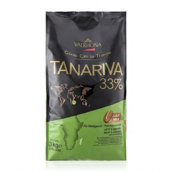 VALRHONA TANARIVA 33% FEVE