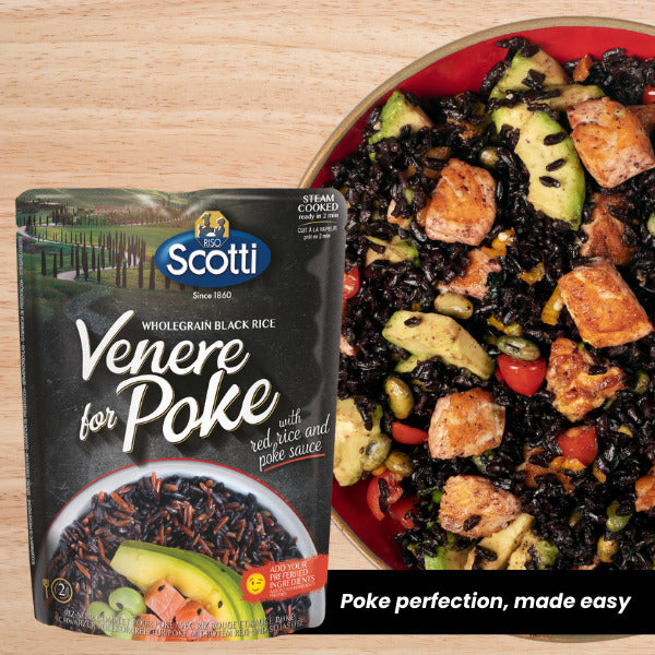 Riso Scotti, Microwave Venere Wholegrain Black Rice, 230g