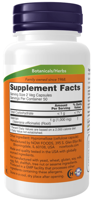 Valerian Root 500mg