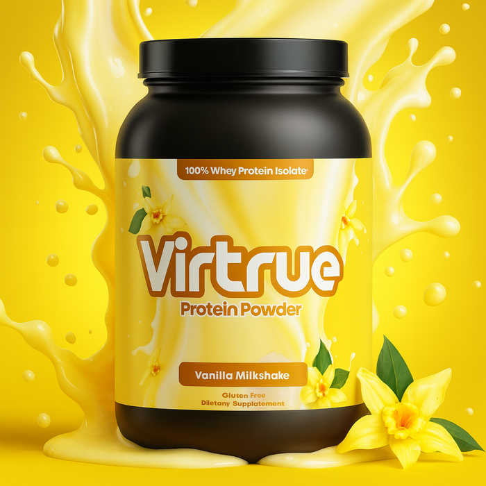 Vanilla Milkshake Protein Powder | 100% Whey Isolate, Gluten-Free, Made in USA