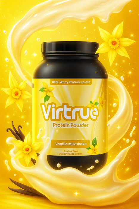 Vanilla Milkshake Protein Powder | 100% Whey Isolate, Gluten-Free, Made in USA