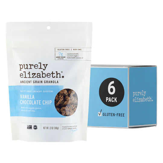 Purely Elizabeth Ancient Grain Vanilla Chocolate Cereal (6-12 Oz. Bags)