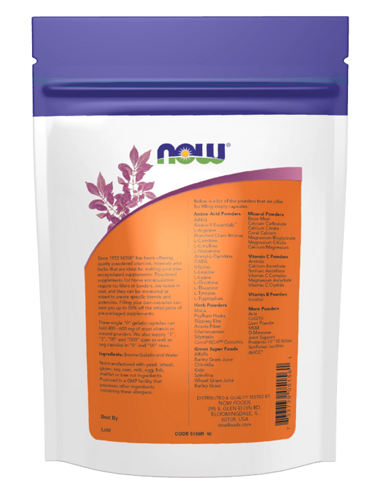 Veg Capsules Double "00"